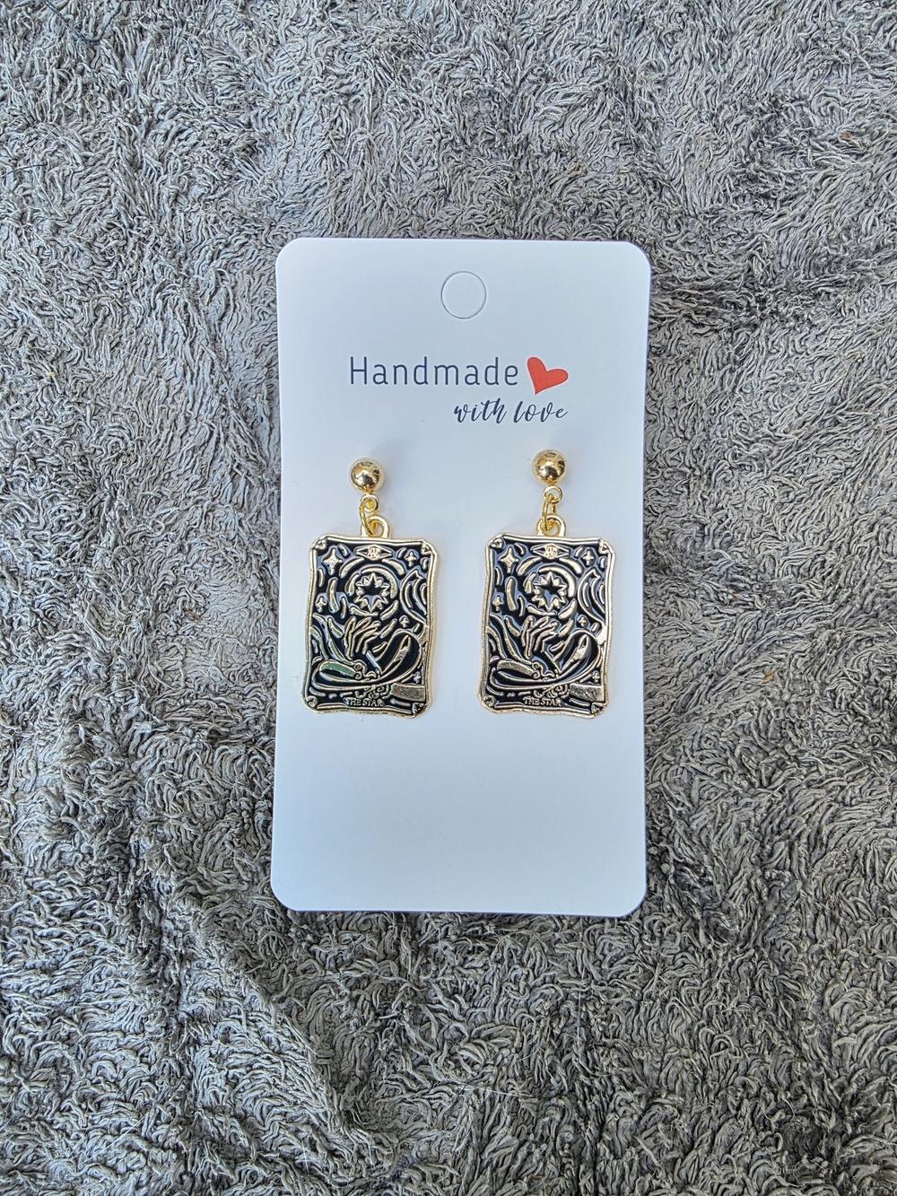 Halloween Earrings: Tarot and Ouija - The Star